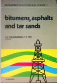 Bitumens, asphalts and tar sands