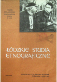Łódzkie studia etnograficzne Tom XXX