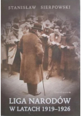 Liga Narodów w latach 1919 - 1926