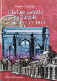 Diariusz podróży po Europie w latach 1677 1678