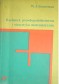 Rachunek prawdopodobieństwa i statystyka matematyczna