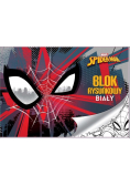 Blok rysunkowy biały A4/20K Spider Man