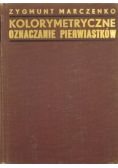 Kolorymetryczne oznaczanie pierwiastków
