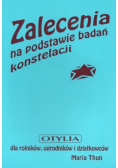 Zalecenia na podstawie badań konstelacji