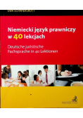 Niemiecki język prawniczy w 40 lekcjach