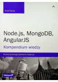 Node js MongoDB AngularJS Kompendium wiedzy