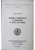 Rodzina wodzickich w Krakowie w XVIII i XIX wieku
