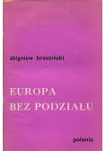 Europa bez podziału
