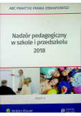 Nadzór pedagogiczny w szkole i przedszkolu