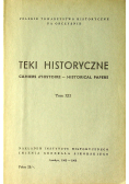 Teki historyczne tom XII
