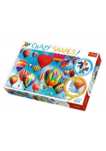 Puzzle Crazy shapes Kolorowe balony