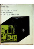 Życie umysłowe w Krakowie w latach 1848 1870