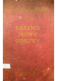Kazania Mowy Odezwy  1933 r