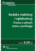 Kodeks rodzinny i opiekuńczy: Prawo o aktach stanu cywilnego