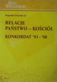 Relacje Państwo Kościół Konkordat 93 98