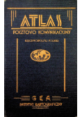 Atlas pocztowo komunikacyjny Rzeczypospolitej Polskiej 1929 r.