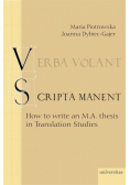 Verba volant scripta manent