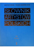 Słownik artystów polskich Tom VII