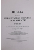 Biblia to jest Księgi Starego i Nowego Testamentu Tom IV