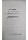 Człowiek i społeczeństwo w dobie przebudowy