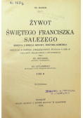 Żywot świętego Franciszka Salezego II 1934 r.