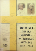 Statystyka diecezji Kościoła Katolickiego w Polsce 1992 - 2004