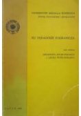 Ku pedagogii pogranicza