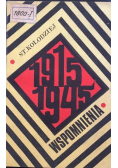 Wspomnienia 1915-1945