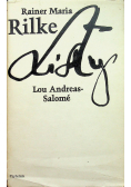 Lou Andreas Salome Listy