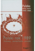 Polski rok 1989 sukcesy zaniechania porażki  tom I