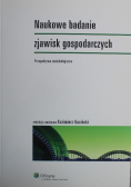 Naukowe badanie zjawisk gospodarczych