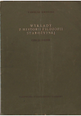 Wykłady z historii filozofii starożytnej Grecja i Rzym
