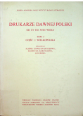 Drukarze dawnej Polski tom 3