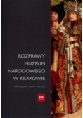 Rozprawy muzeum narodowego w Krakowie Tom VIII