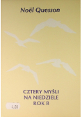 Cztery myśli na niedziele rok B