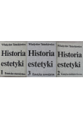 Historia estetyki Tom I do III