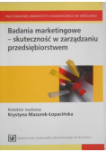 Badania marketingowe-skuteczność w zarządzaniu przedsiębiorstwem