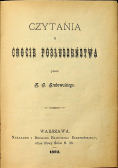 Czytania o cnocie posłuszeństwa 1892 r.