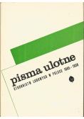 Pisma ulotne stronnictw ludowych w Polsce 1895-1939