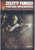 Zeszyty pamięci powstania Warszawskiego Zeszyt Nr 5