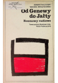 Od Genewy do Jałty Rozmowy radiowe