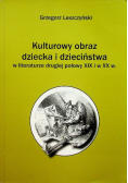Kulturowy obraz dziecka i dzieciństwa