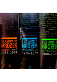 Mrożek Dzienniki Tom I do III