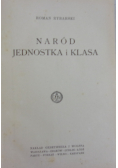 Naród jednostka i klasa 1926r