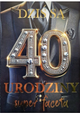 Karnet Urodziny 40 3K