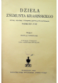 Dzieła Zygmunta Krasińskiego  1934 r.