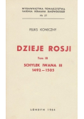 Dzieje Rosji Tom III