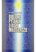 Biblijne pytania o Boże miłosierdze
