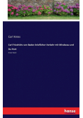 Carl Friedrichs von Baden brieflicher Verkehr mit Mirabeau und Du Pont