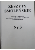 Zeszyty smoleńskie nr 3